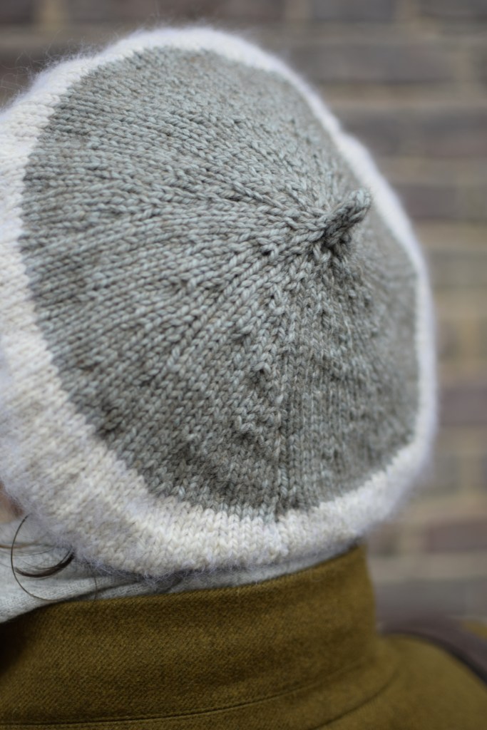 The back view of the beret.